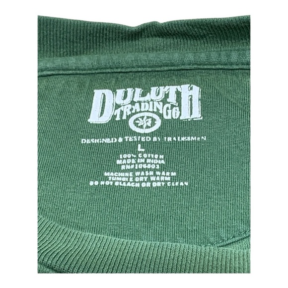 Duluth Trading Co. Pocket Long Sleeve Tee Sz Large - Picture 3 of 3